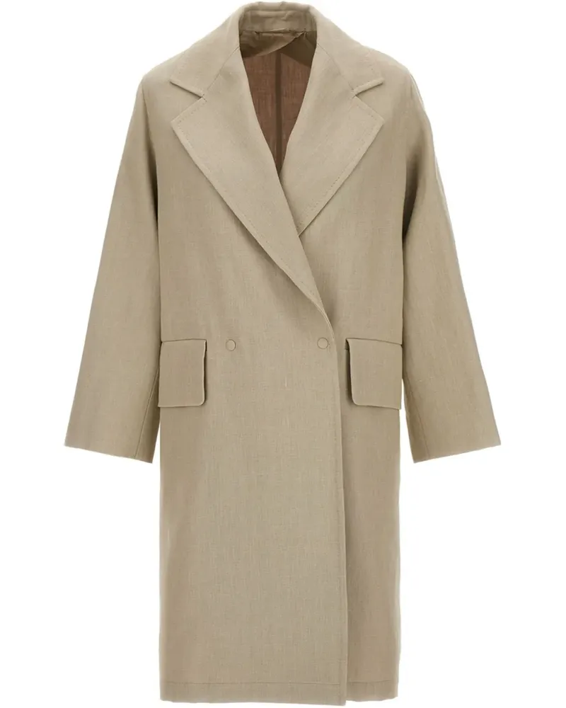 Max Mara Mescal Trenchcoat - Nude Nude