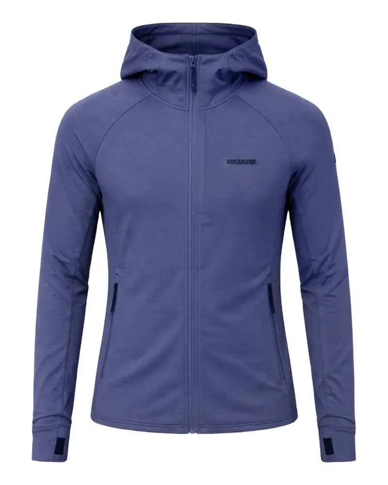 Rossignol Texture Hoodie Mid Layer zip-up jacket - Blau Blau