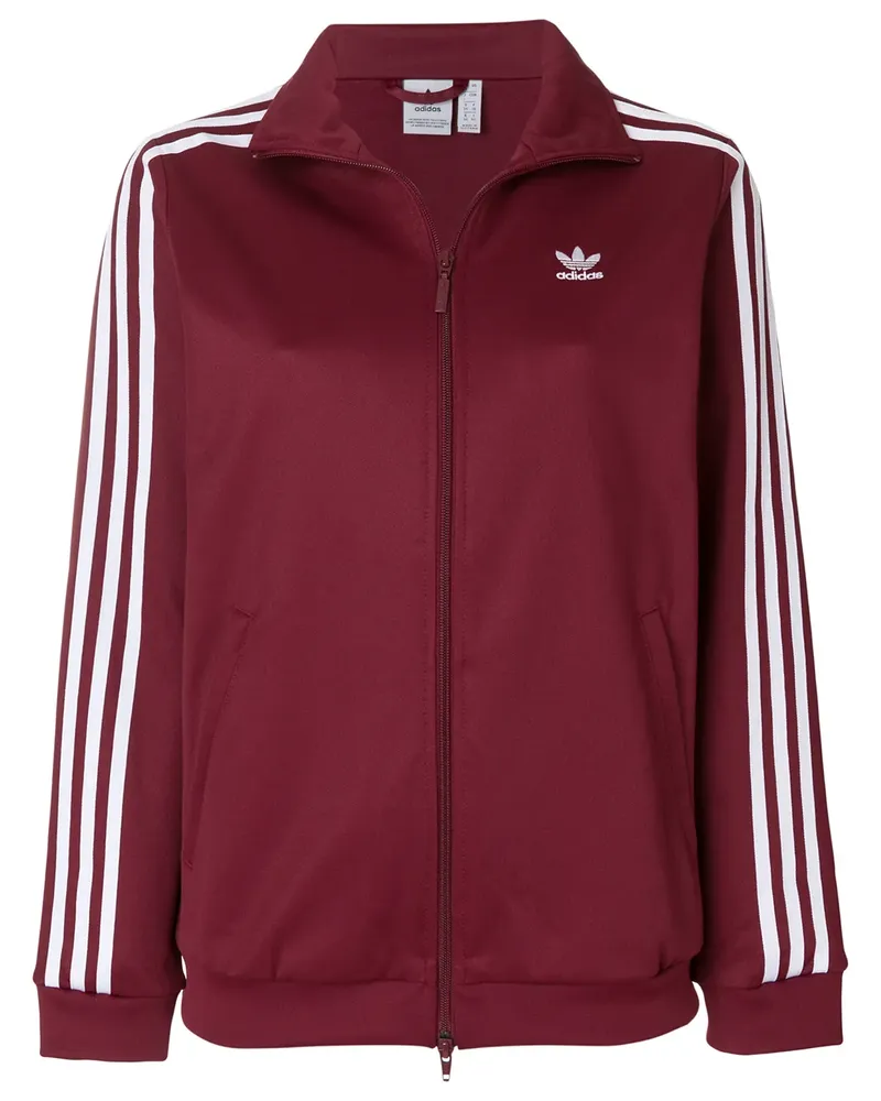 adidas Sportjacke mit Logo-Print - Rot Rot