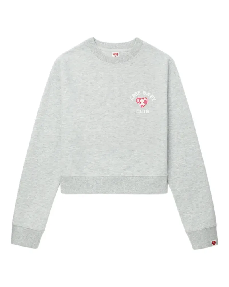 BAPE Pullover mit rundem Ausschnitt - Grau Grau