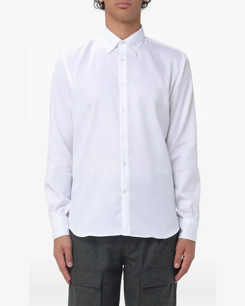 Brooksfield button-down collar shirt - Weiß Weiß