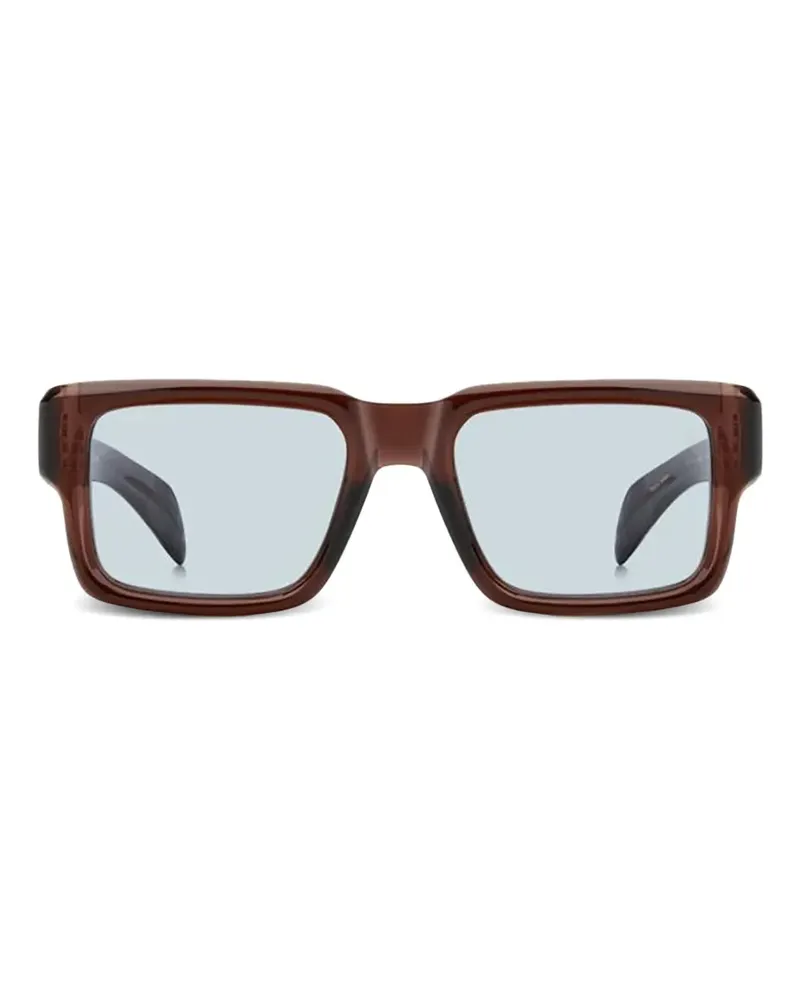 EYEWEAR by DAVID BECKHAM Sonnenbrille mit eckigem Gestell - Braun Braun