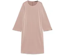 Minikleid aus Satin - Braun