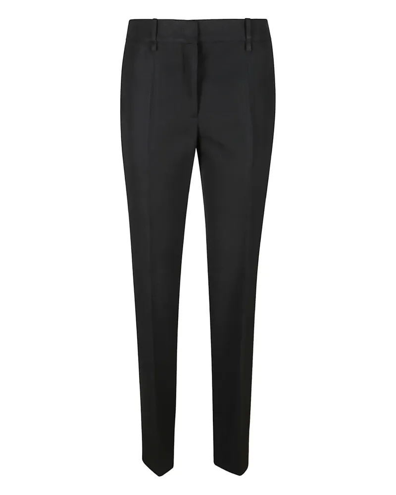 Jil Sander Belt Loops Hose - Schwarz Schwarz