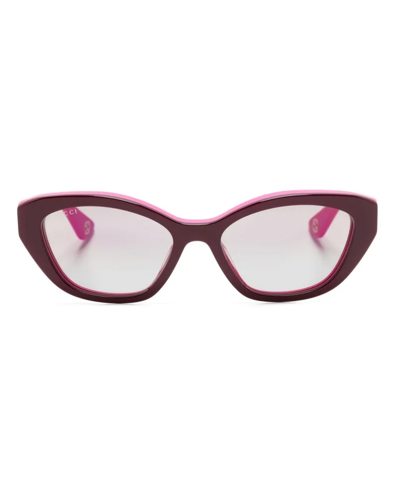 Gucci Sonnenbrille mit Cat-Eye-Gestell - Violett Violett