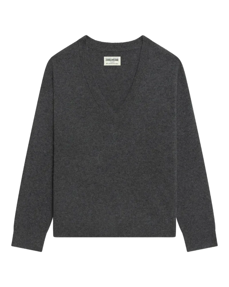 Zadig & Voltaire Mikyz cashmere sweater - Grau Grau