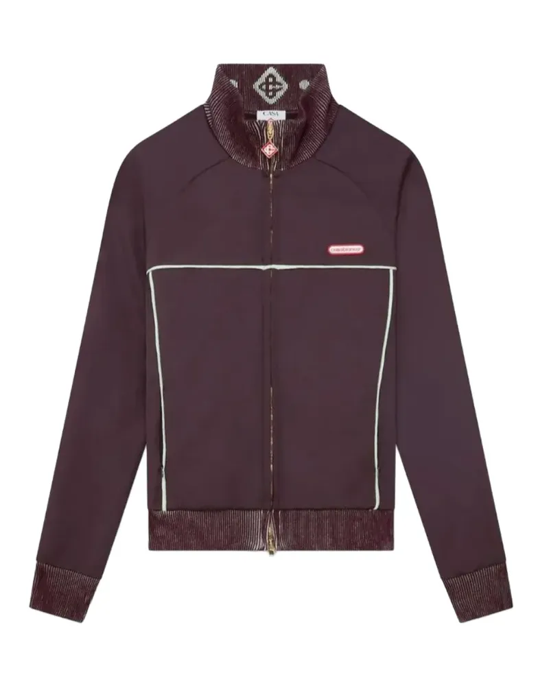 Casablanca Paris Sportjacke mit Kontrasteinsätzen - Violett Violett