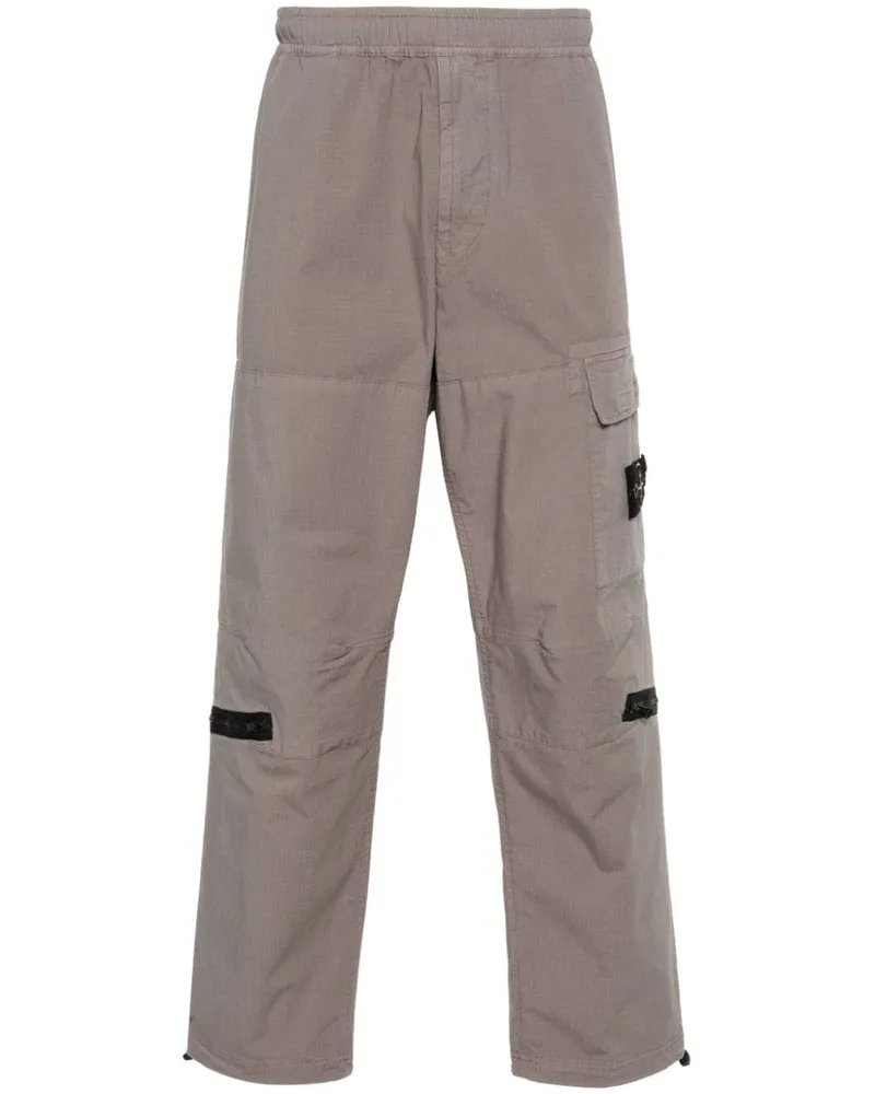 Stone Island Cargohose mit Kompass - Grau Grau