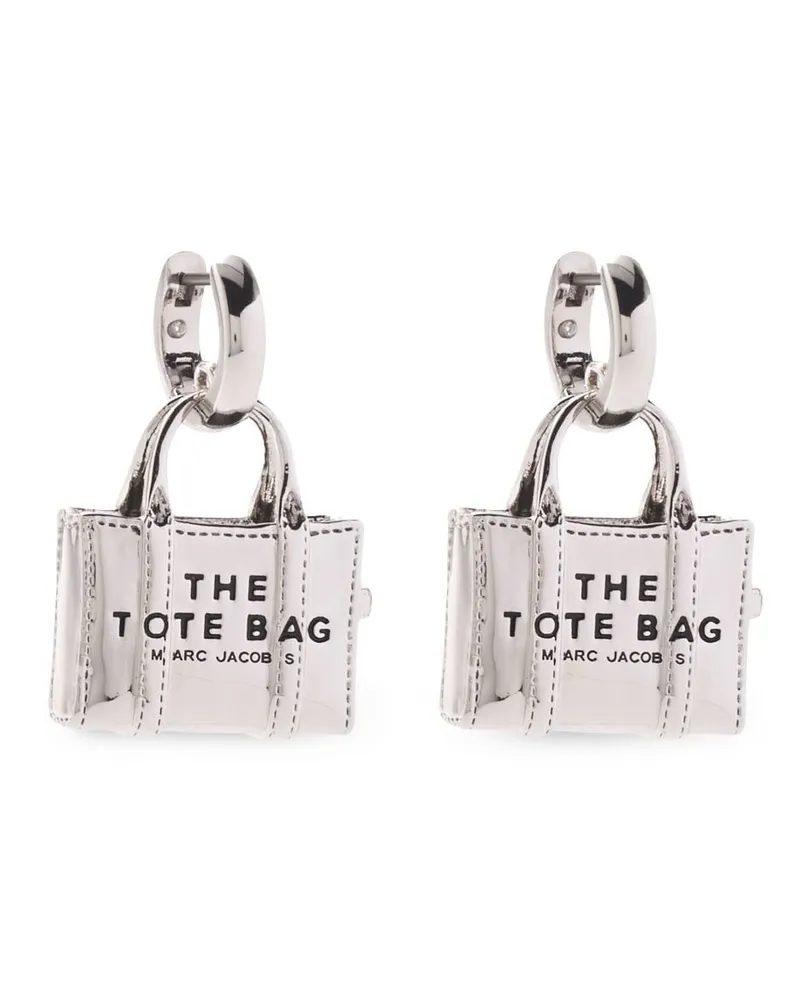 Marc Jacobs The Tote Bag Ohrringe - Silber Silber