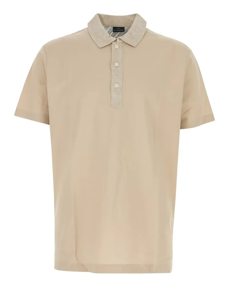 Paul & Shark Poloshirt mit Knopfleiste - Nude Nude