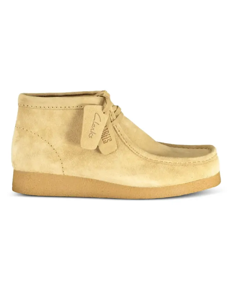 Clarks Wallabee suede boots - Nude Nude