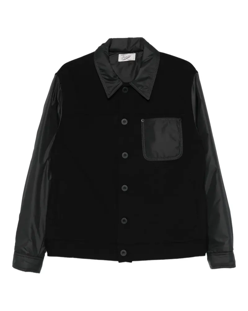 PENCE Jacke mit Kontrasteinsätzen - Schwarz Schwarz