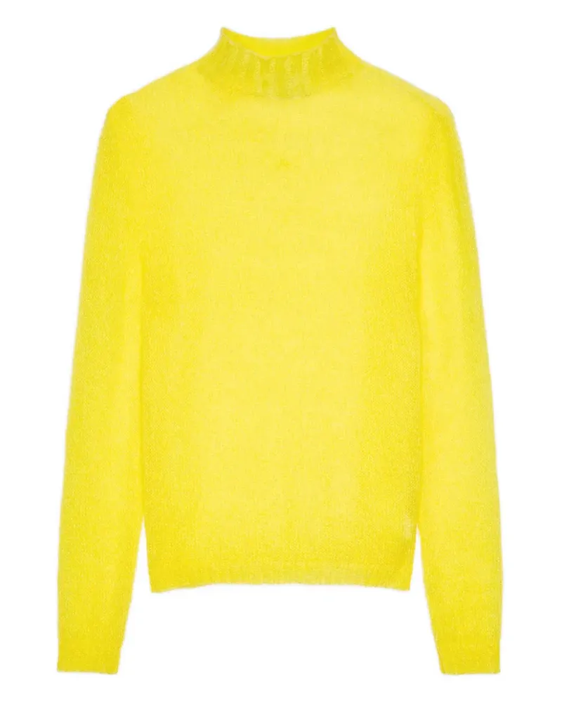 MSGM long-sleeve sweater - Gelb Gelb