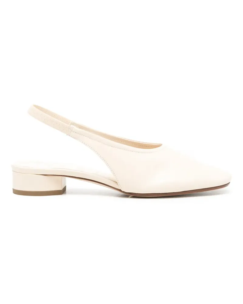 aeyde Dua backstrap leather pumps - Nude Nude