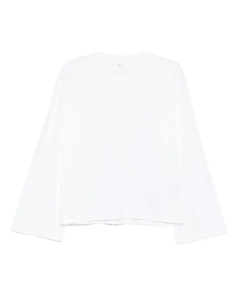 Haikure Klassisches Langarmshirt - Weiß Weiß