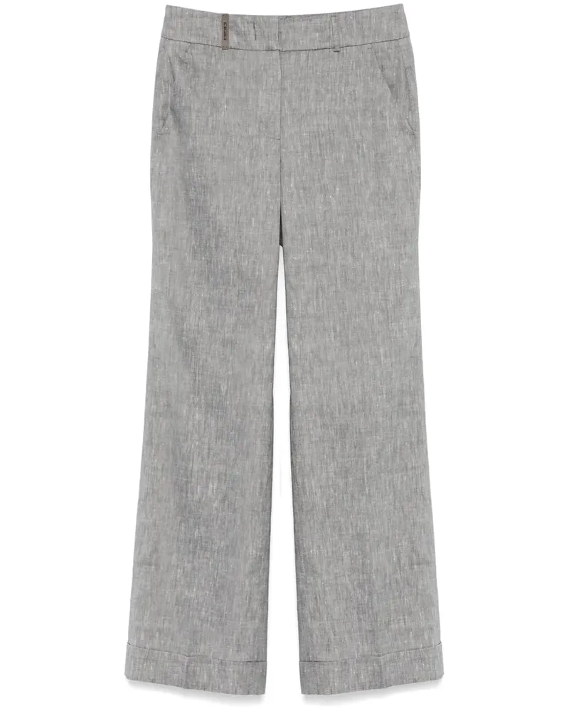 Peserico Klassische Hose - Grau Grau