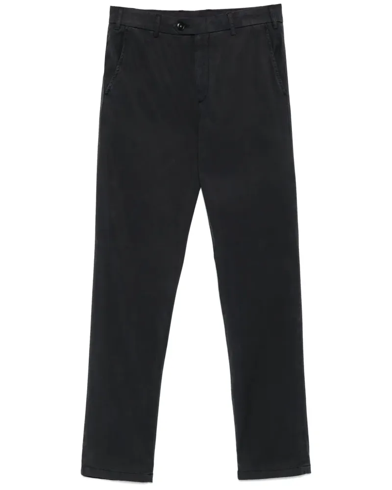 Canali Tapered-Chino - Blau Blau