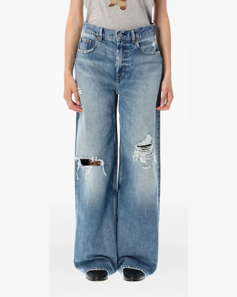 Ralph Lauren Jeans in Distressed-Optik - Blau Blau