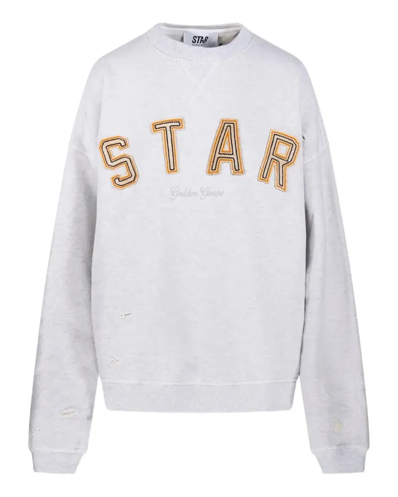 Golden Goose star-graphic crew-neck sweatshirt - Grau Grau