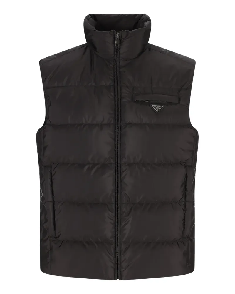 Prada Re-Nylon quilted gilet - Schwarz Schwarz