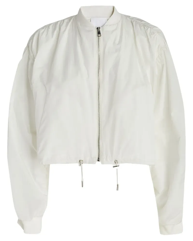 Mantù Bomberjacke mit Reißverschluss - Weiß Weiß