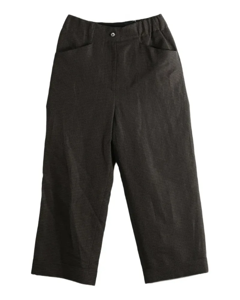 Margaret Howell Karierte Wide-Leg-Hose - Braun Braun
