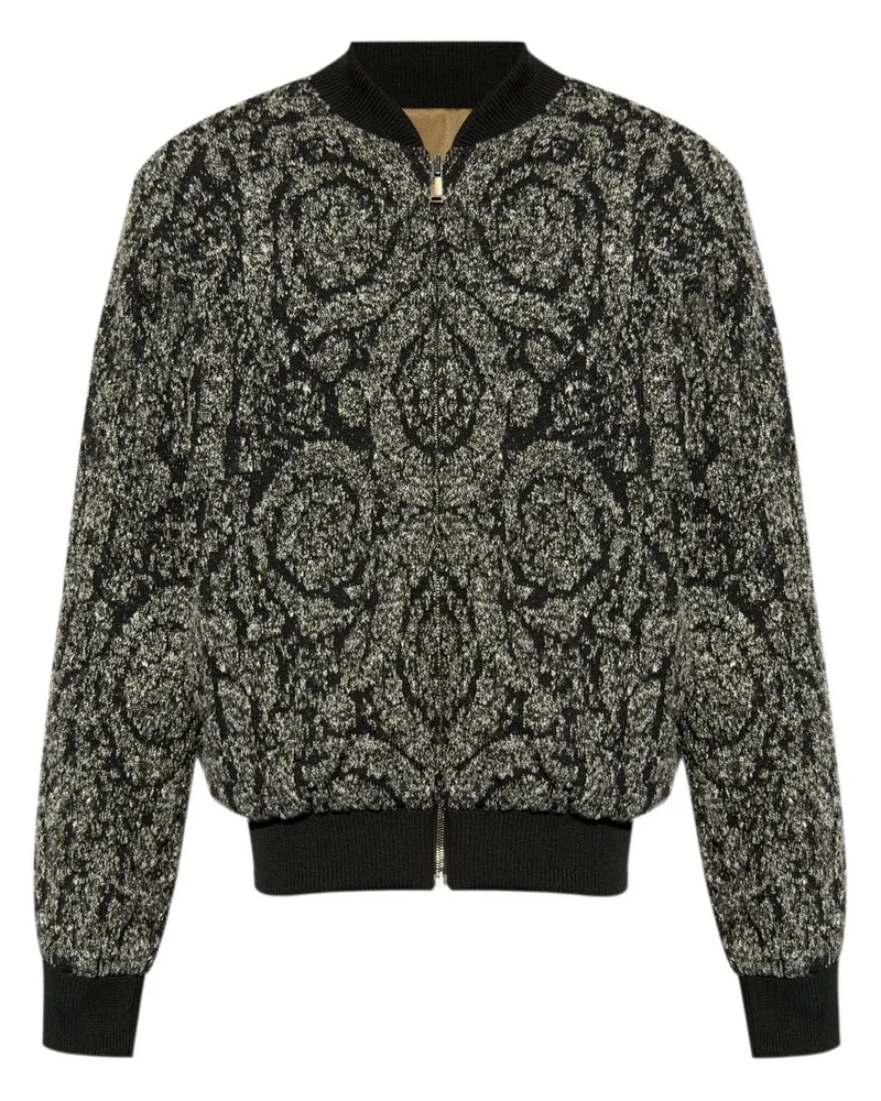 Versace La Coupe des Dieux Bomberjacke - Schwarz Schwarz