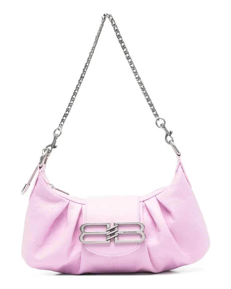 Balenciaga Pamela logo-plaque shoulder bag - Rosa Rosa