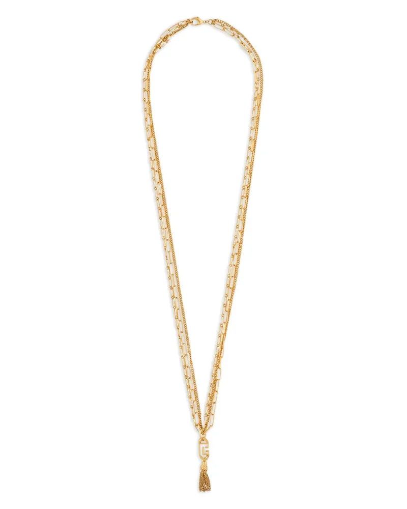 Balmain Lange Sync Halskette - Gold Gold