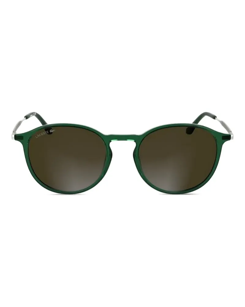 Lacoste Sonnenbrille mit rundem Gestell - Grün Grün