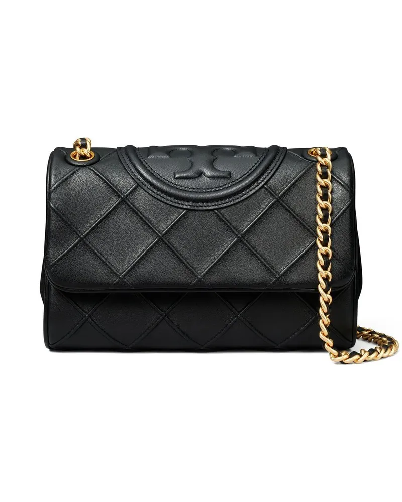 Tory Burch Fleming Schultertasche - Schwarz Schwarz