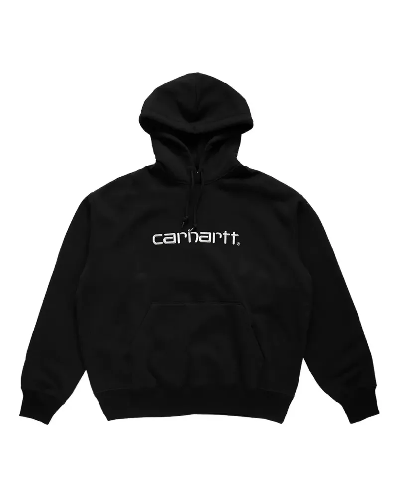 Junya Watanabe x Carhartt Bob Marley Hoodie mit Logo - Schwarz Schwarz
