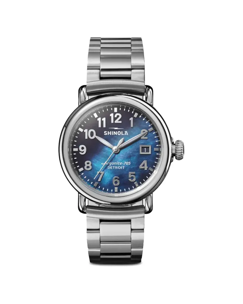 SHINOLA Meteorite 36mm - Blau Blau