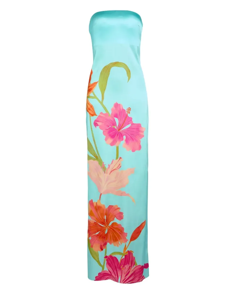 Retrofête Vivi Kleid - Blau Blau