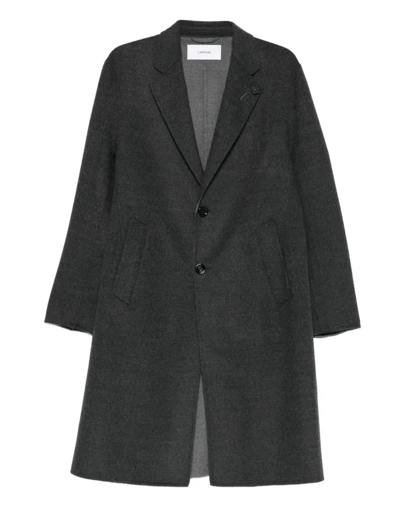 LARDINI Einreihiger Mantel - Grau Grau