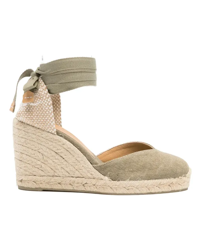 Castañer Chiara tie ankle espadrilles - Grün Grün