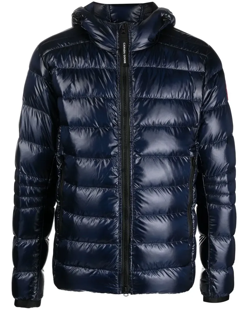 Canada Goose Daunenjacke mit Kapuze - Blau Blau