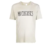 T-Shirt mit ""No Excuses""-Print