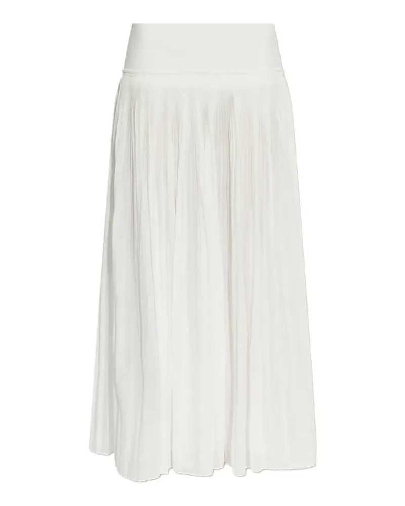 Róhe pleated maxi skirt - Weiß Weiß