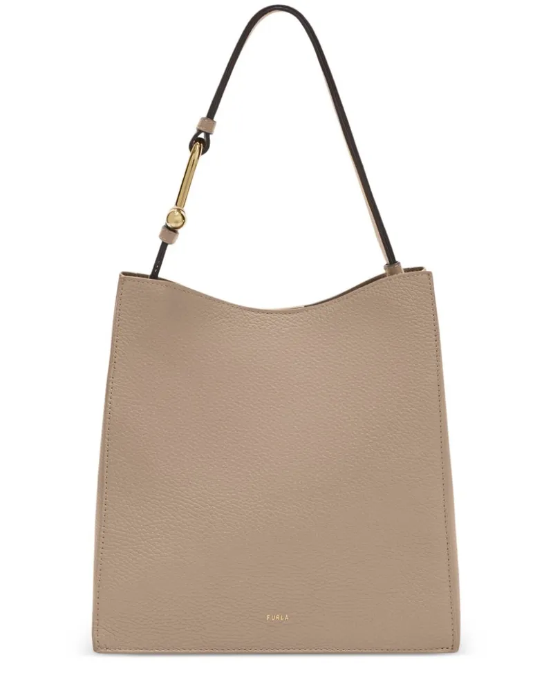Furla Mini Nuvola Schultertasche - Nude Nude
