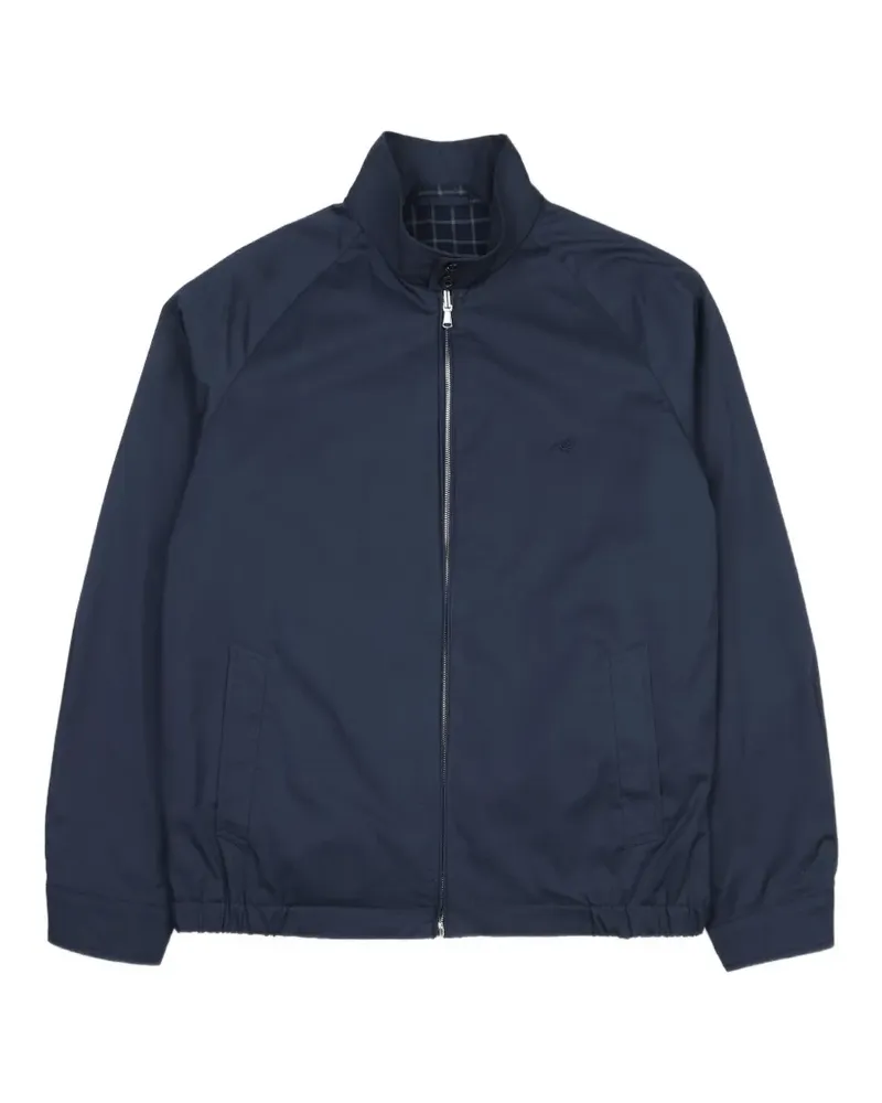 Brooksfield Wendbare Jacke mit Karomuster - Blau Blau