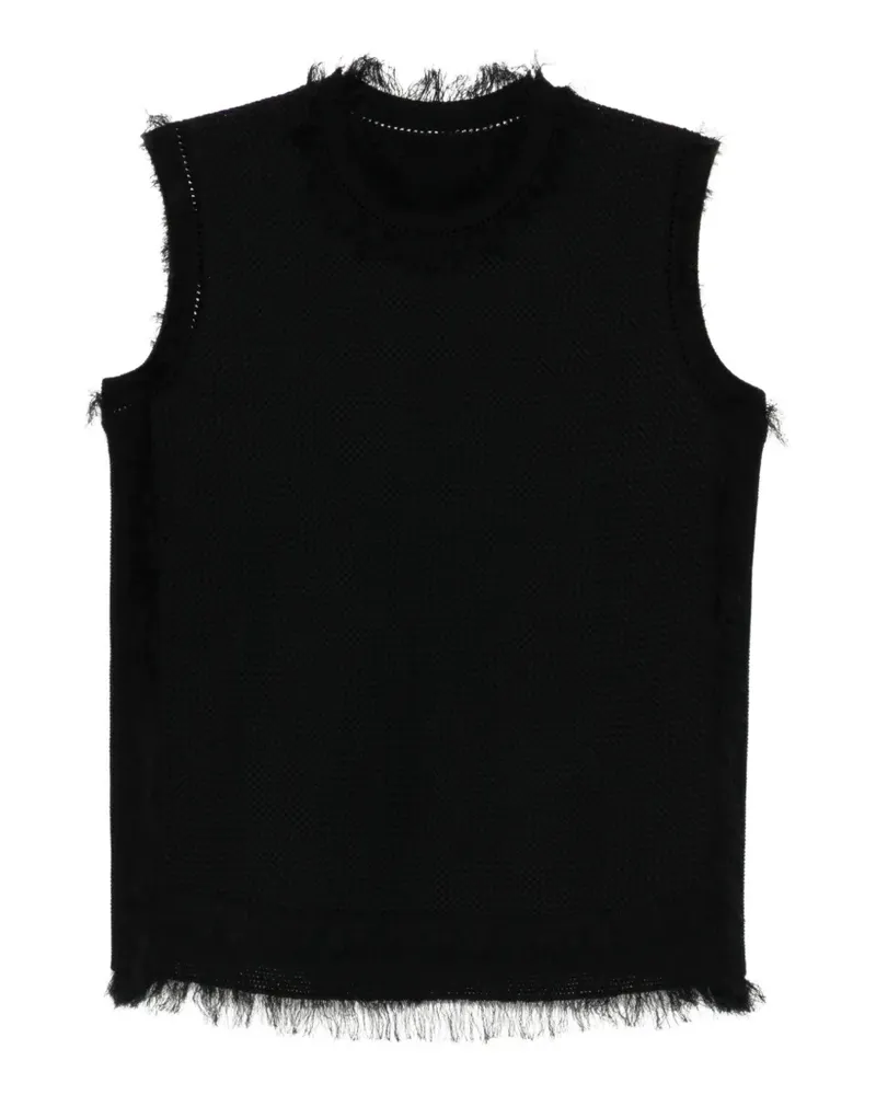 JNBY Strickoberteil mit Fransen - Schwarz Schwarz