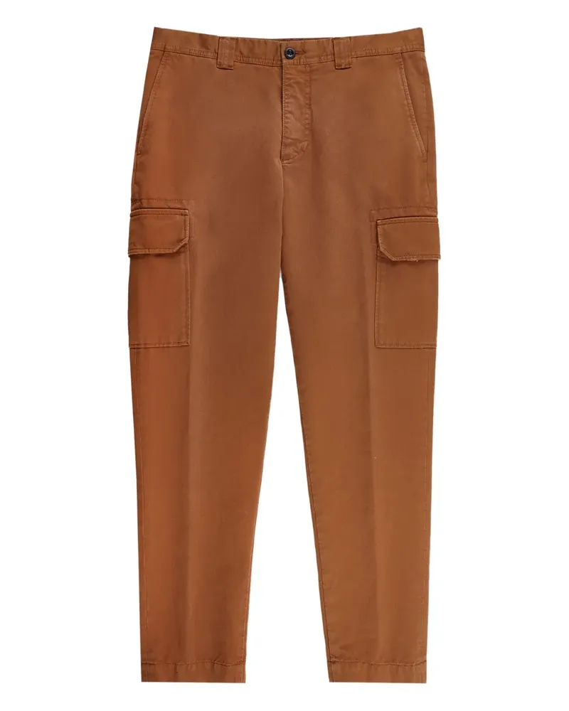 Slowear Hose mit aufgesetzten Taschen - Braun Braun