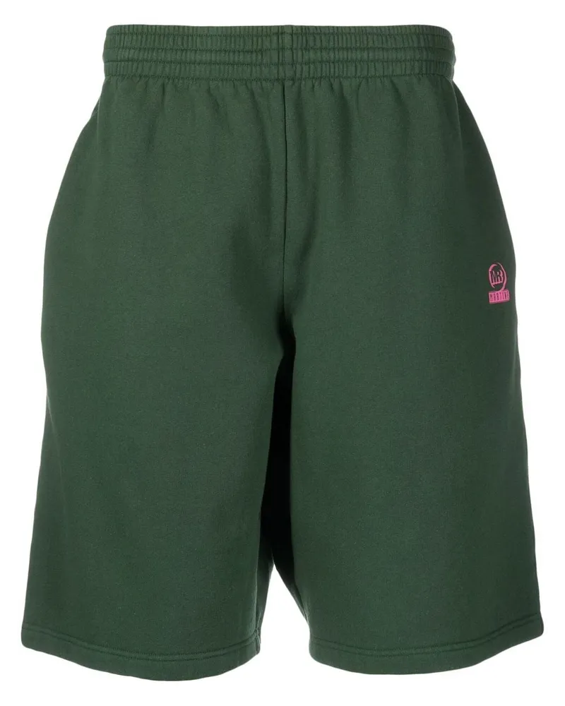 Martine Rose Joggingshorts mit Logo-Print - Grün Grün