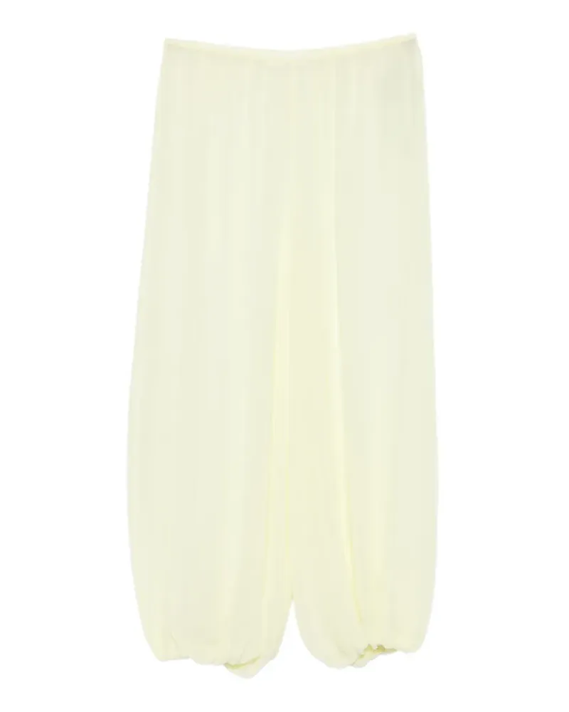 FRANKIE Shop Mio sheer balloon pants - Gelb Gelb