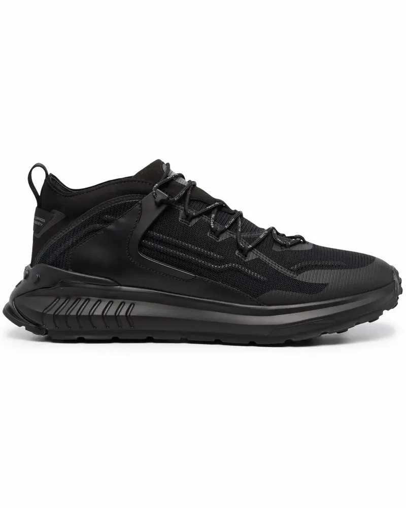 TOD'S Sneakers mit Mesh-Einsatz - Schwarz Schwarz