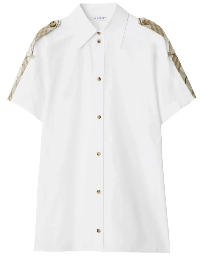 Burberry Klassisches Hemd - Weiß Weiß