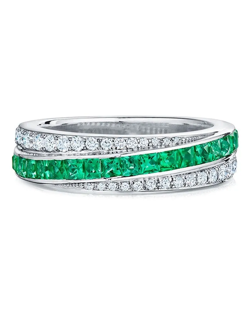 KWIAT 18kt Weißgoldring - Silber Silber