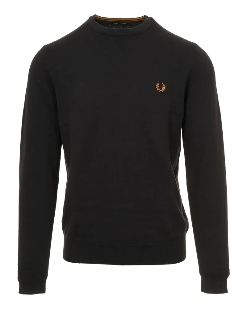 Fred Perry Bestickter Pullover - Blau Blau