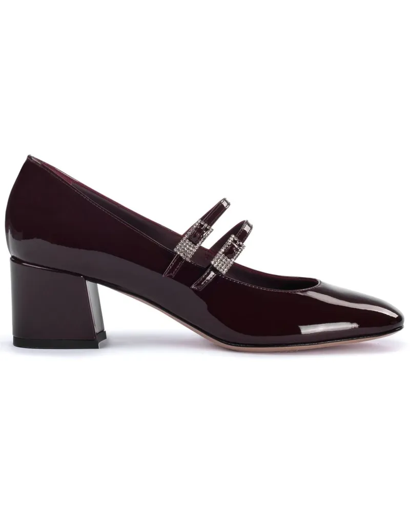 Le Silla Danielle Pumps aus Lackleder - Rot Rot